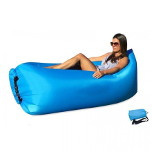 Sofá-cama inflável portátil preguiçoso ao ar livre